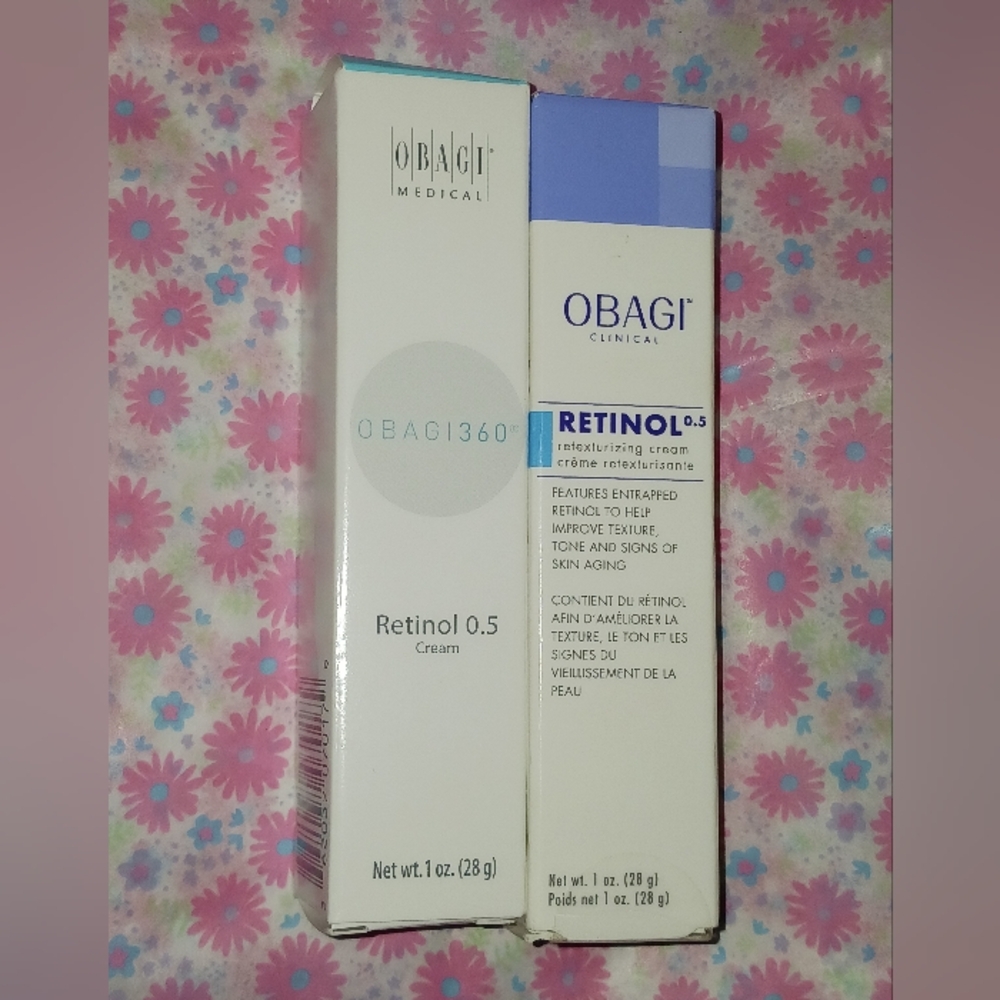 x2 *SEALED* Obagi Retinol 0.5 Cream